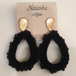 Natasha | Black Earrings